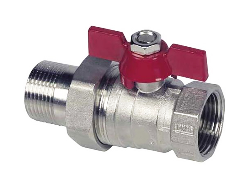 Rutulinis vožtuvas su varžtu, sviestiniu 1/2 colio