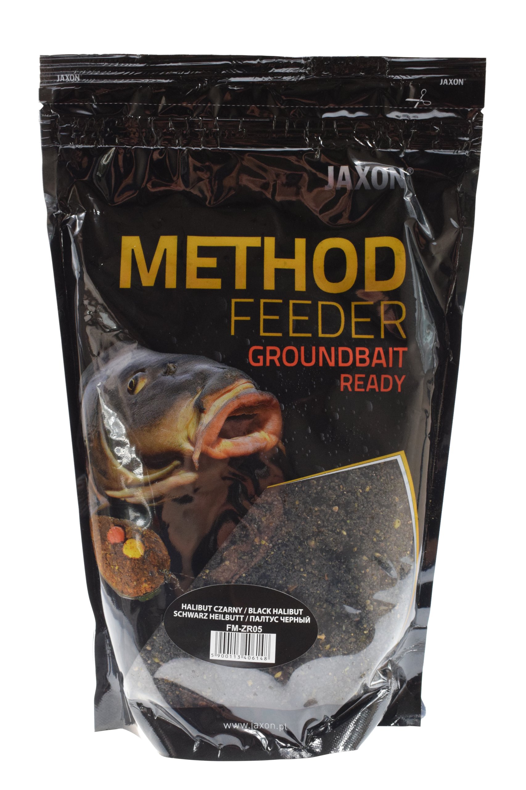 GOTOWA ZANĘTA DO METODY JAXON READY CZARNY HALIBUT 750 g