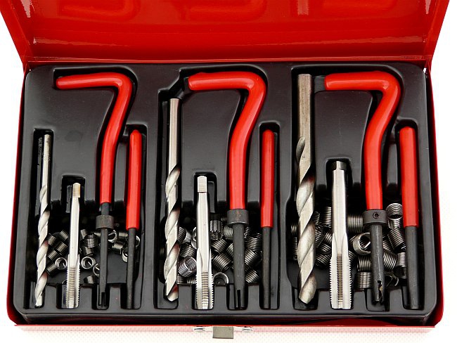 ZESTAW DO NAPRAWY GWINTÓW M6-M10 HELICOIL 88SZT Kod producenta NAPRAWY GWINTÓW