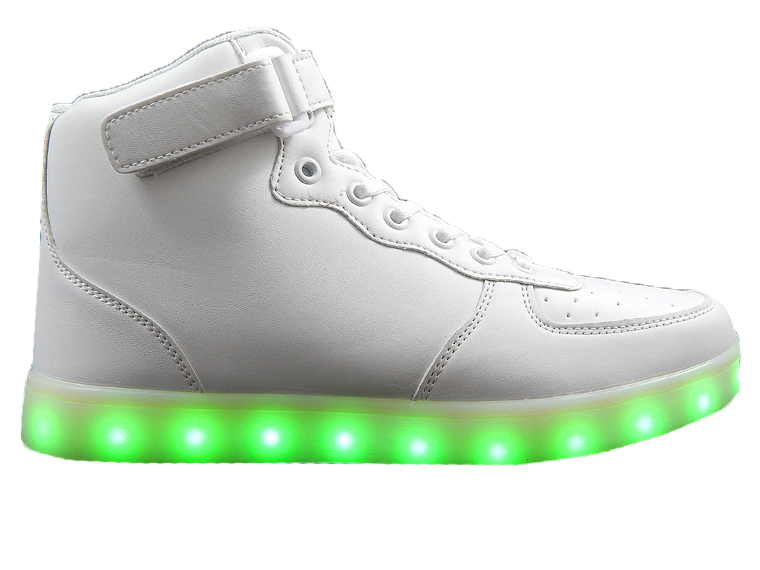 ОБУВЬ СВЕТЯЩИЕСЯ LED КРОССОВКИ С ПОДСВЕТКОЙ БЕЛЫЙ R-39