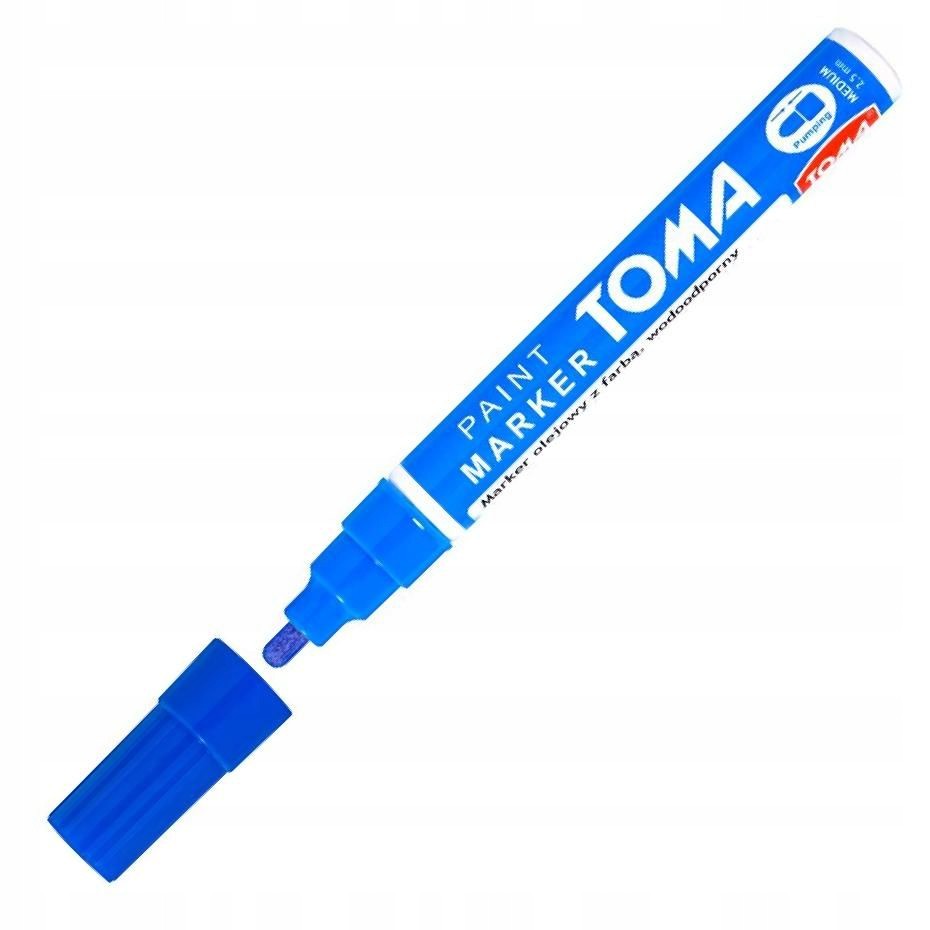 

Marker Olejowy olejny 2,5mm Toma TO-440 Niebieski