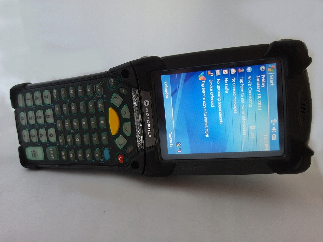 Terminal Motorola MC9090 GUN WIN Mobile 5.0 + DOCK Typ skanera 1D