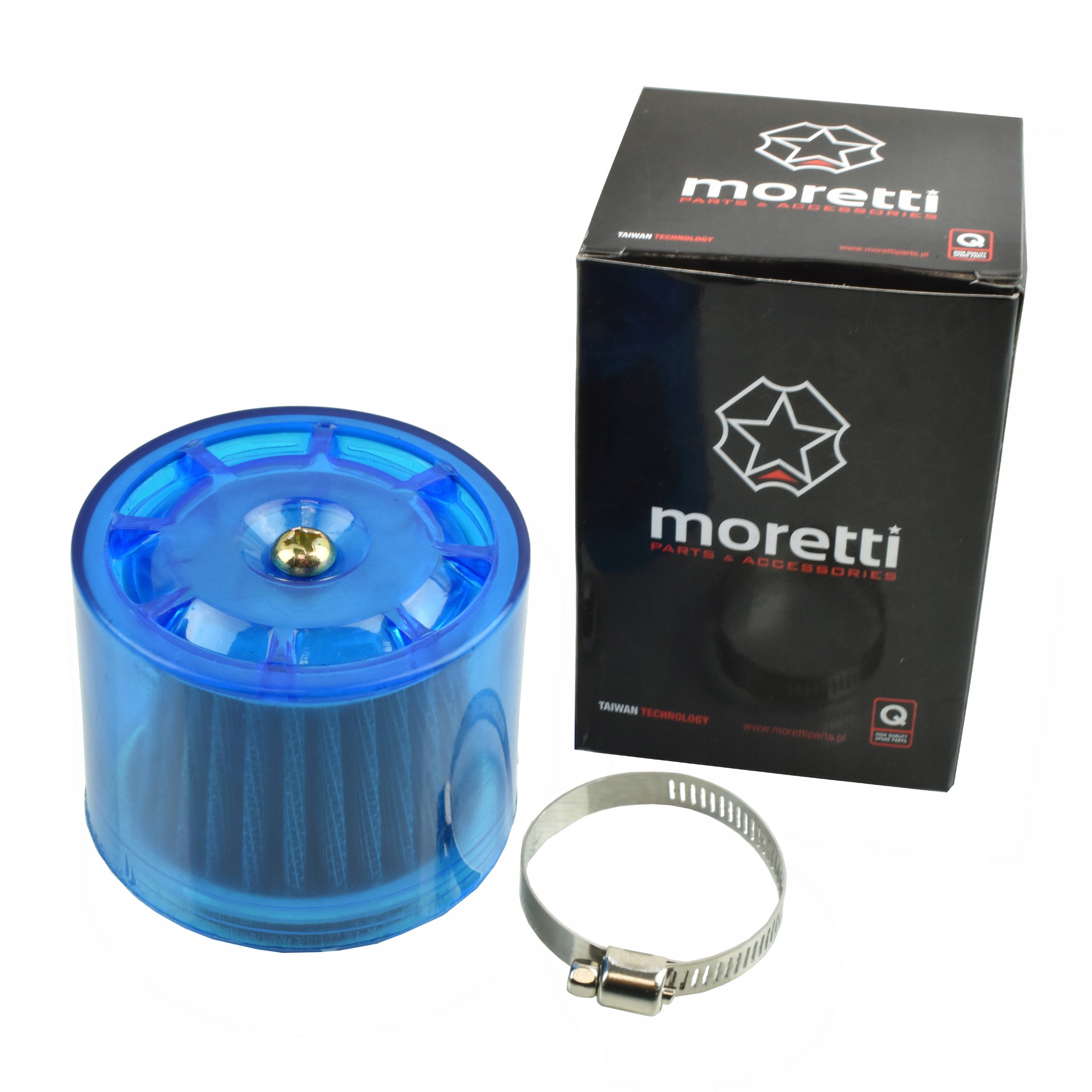 Filtr Stożkowy Stożek z obudową/osłoną 32mm MOTOROWER ROMET Junak ATV