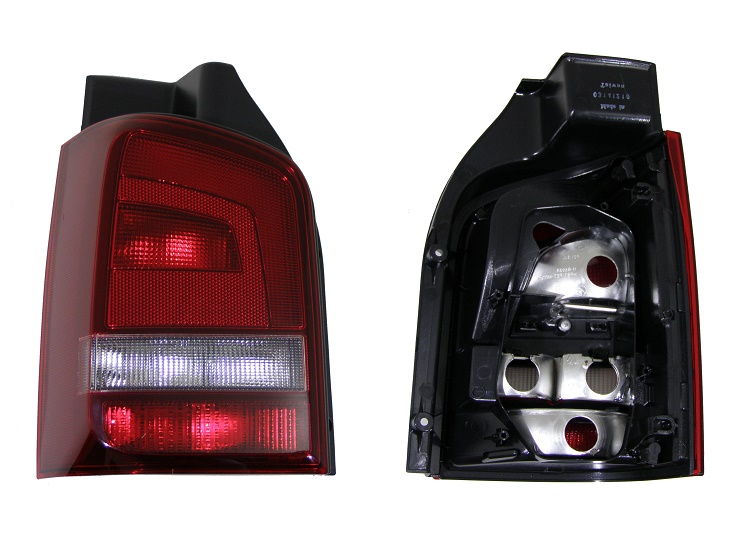 VW TRANSPORTER T5 2009-2015 LAMPY TYLNE DYMIONE