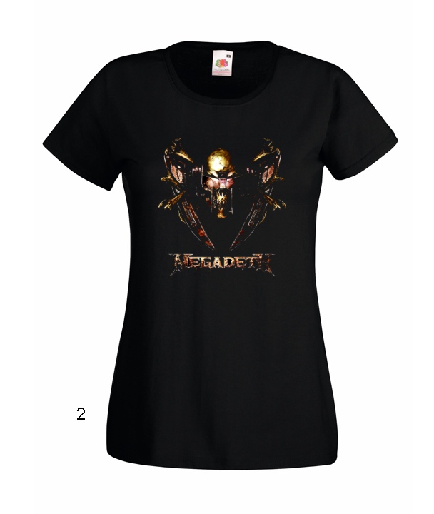 

Koszulki Damskie Wzory Megadeth Thrash Metal