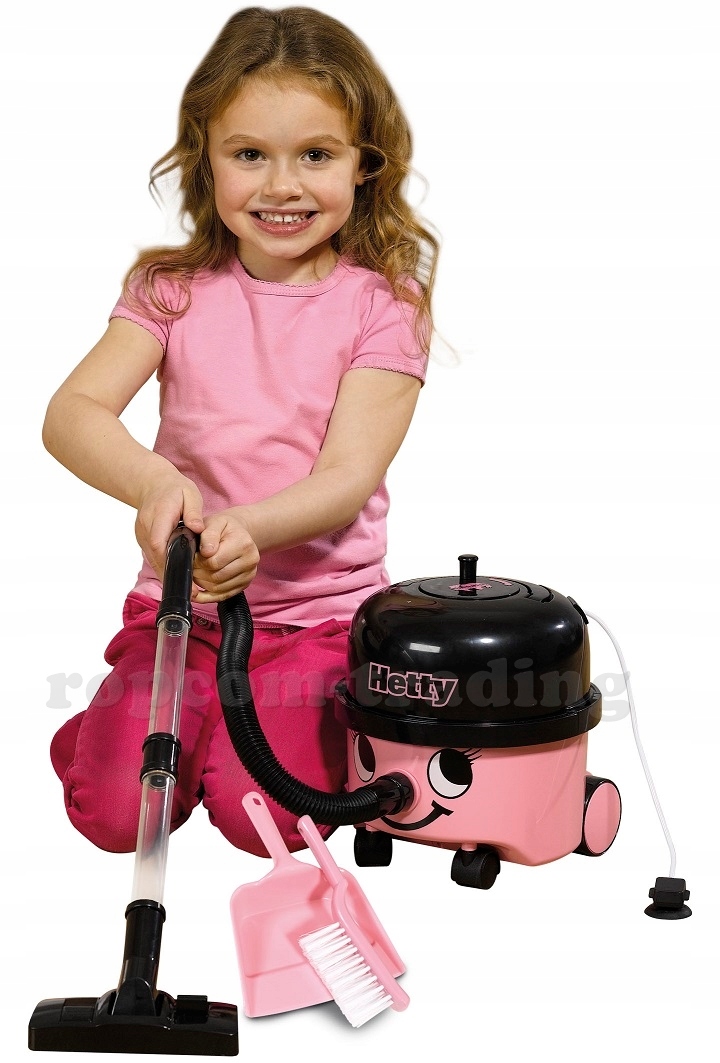 Odkurzacz HETTY CASDON Różowy ODKURZA NAPRAWDĘ Bohater brak