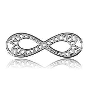 

srebrna Ażurowa Infinity srebro 925