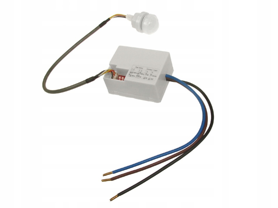 

Czujnik ruchu Czujka zmierzchu sensor Pir mini230V
