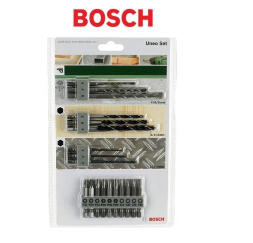 

Bosch Zestaw wierteł i bitów Uneo Set wiertła bity
