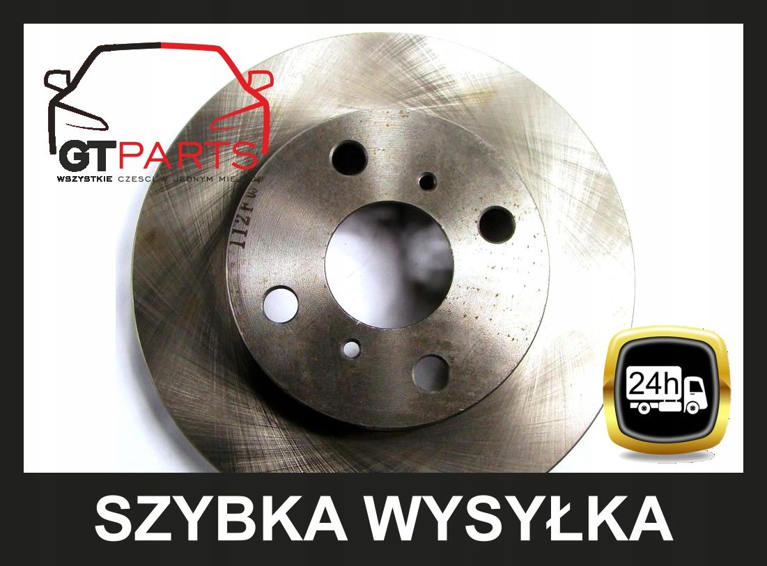 Tarcze x2 + klocki PRZÓD TOYOTA YARIS 235x18 99-05 Numer katalogowy części 004570 024547