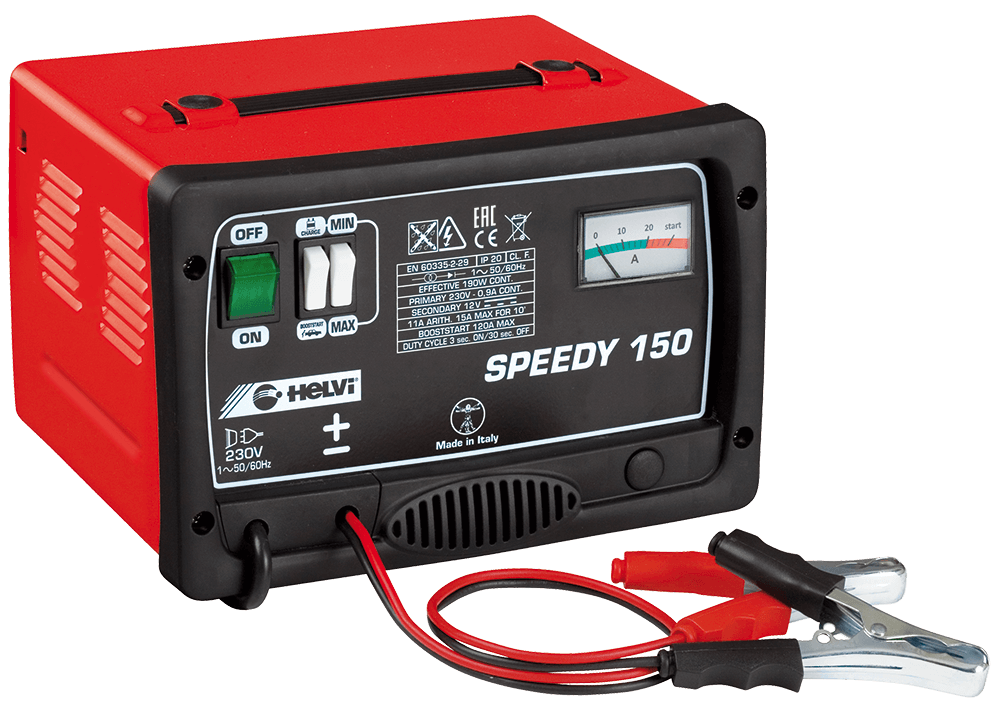 ВЫПРЯМИТЕЛЬ HELVI SPEEDY 150 12V 16A ЗАПУСК 140A !