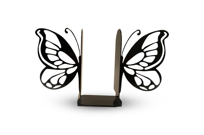 

Podpórka metalowa na książki winyle 2szt. Motyl