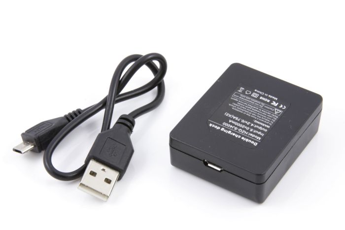 Зарядное устройство 2X Dual USB для SJCAM SJ4000 EAN 5904647800663