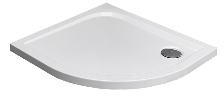 Brodzik asymetryczny Radaway Delos E 90x80