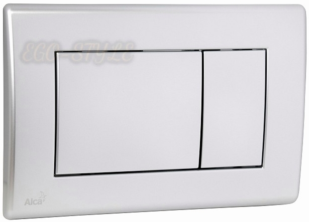 AlcaPLAST Tlačidlo splachovača chróm mat M272 Delfin