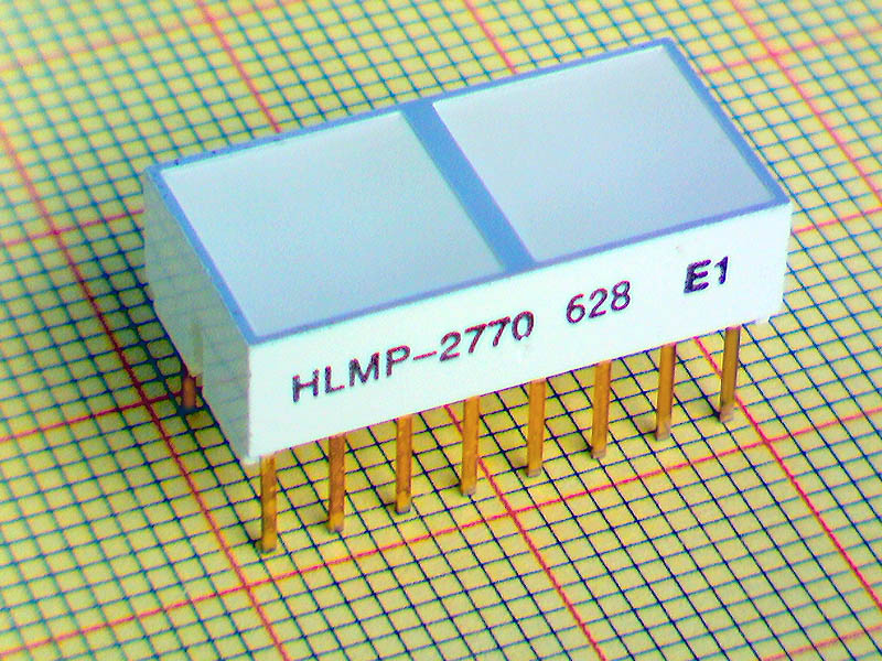 [STcs] HLMP2770 wyświetlacz Led dwa pol