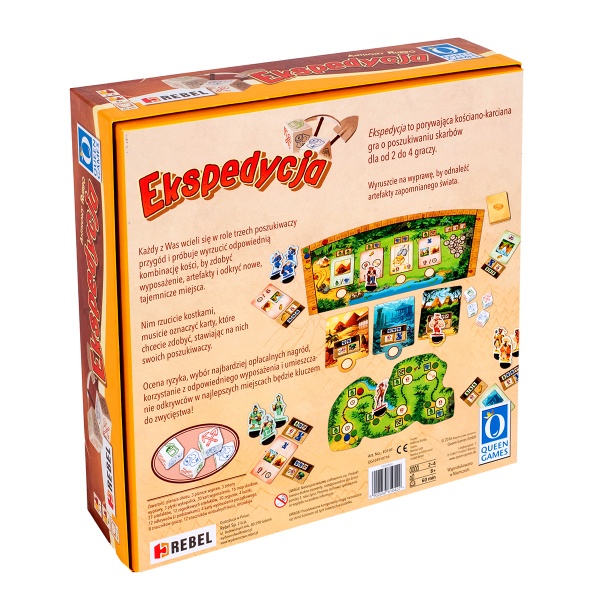 EKSPEDYCJA Gra Rodzinna Morion Warszawa Czas rozgrywki Do 1 godziny
