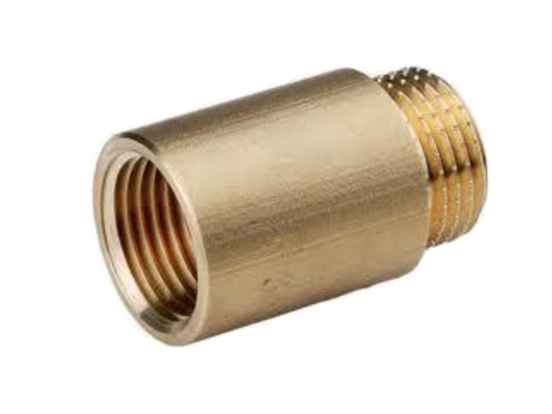

Przedłużka mosiężna 1/2" 15mm 1,5 cm