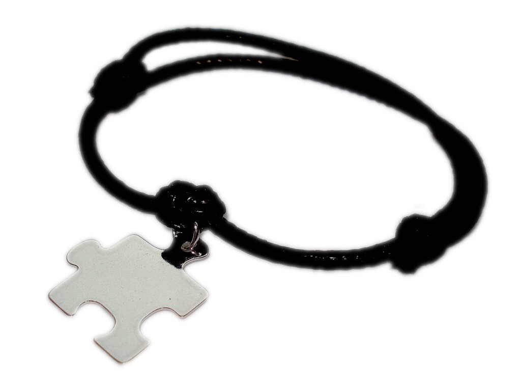 

Bransoletka sznurek puzzel puzzelek Walentynki 925