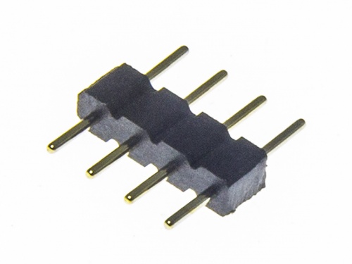 KONEKTOR RGB ZŁĄCZKA 4PIN DO TAŚM LED 5050 10MM DRABINKA WTYK DO ŁĄCZENIA Marka inna