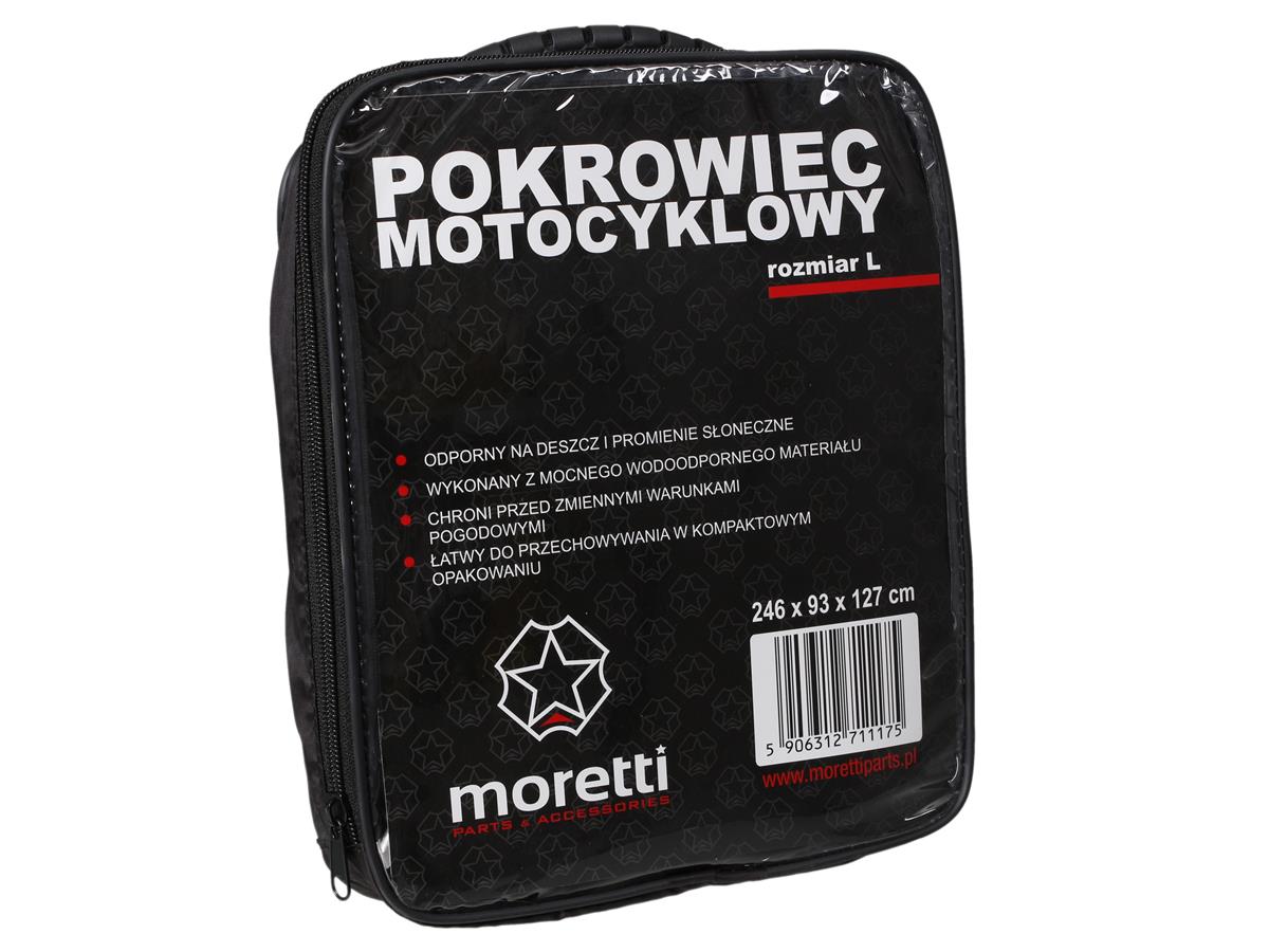 

Pokrowiec Motocyklowy Moretti L 246x127x93cm