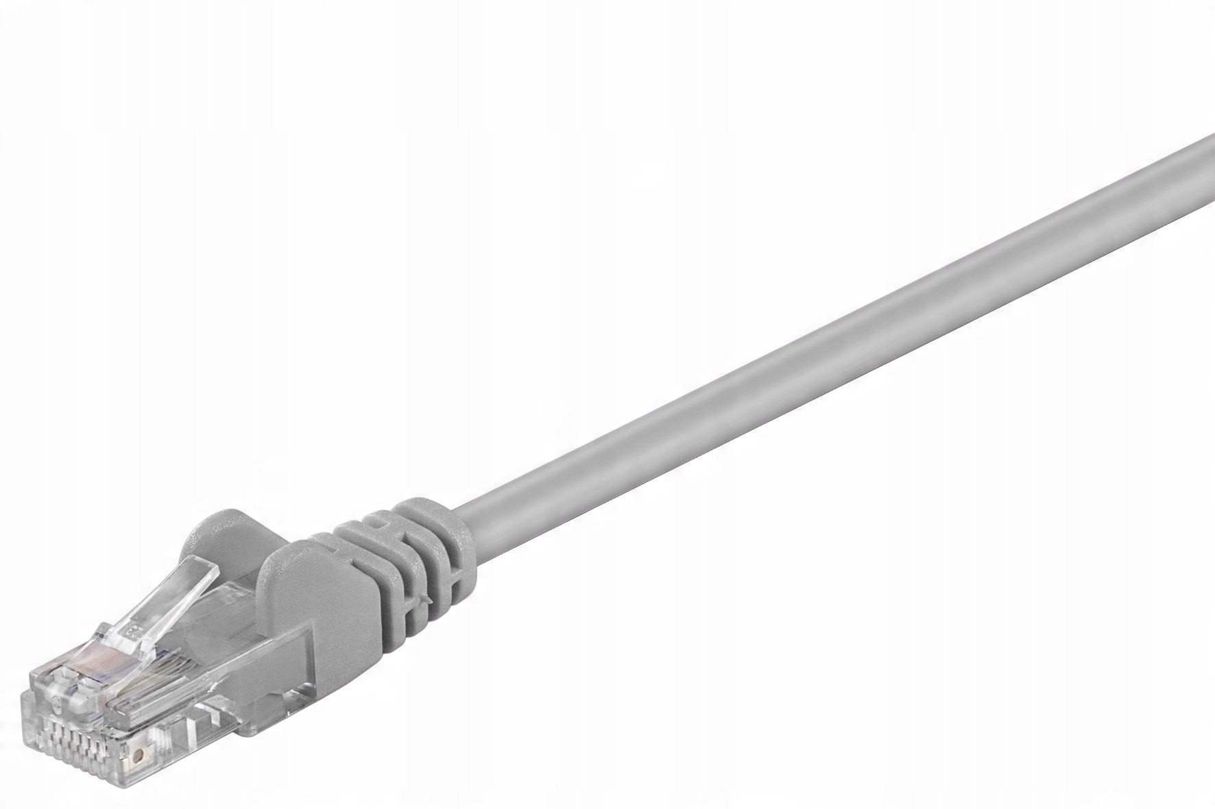 

Kabel przewód patchcord Utp kat 5e szary 2m