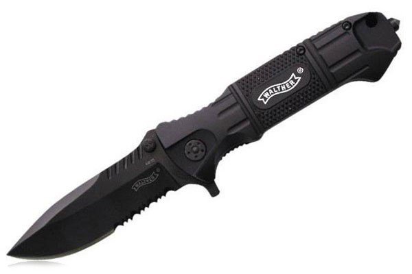Nóż taktyczny składany Walther Black Tac Btk Etui