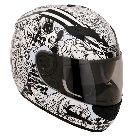 Prilba Cyber US-97 Sharpie Air-flow Blenda, veľkosť L