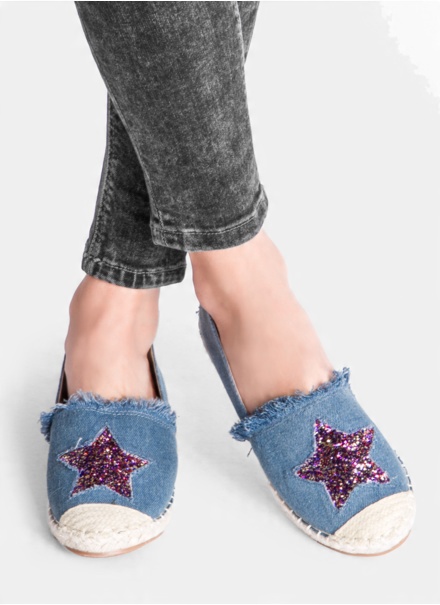 

Jeansowe Balerinki Espadryle Vices r. 38