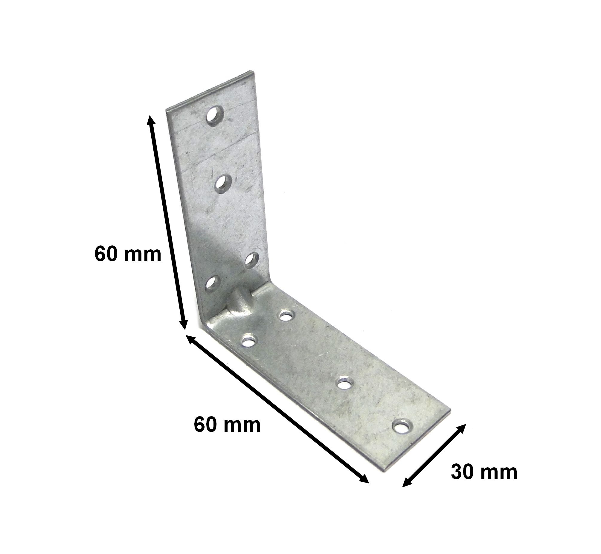 

Kątownik Łącznik Z Przetłoczeniem 60x60x30 10 szt