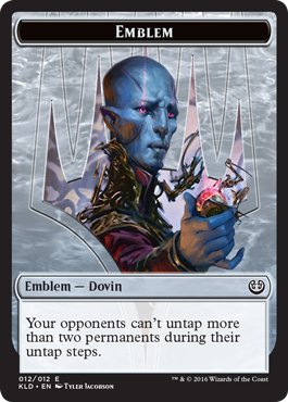 Mtg Emblem Dovin Baan