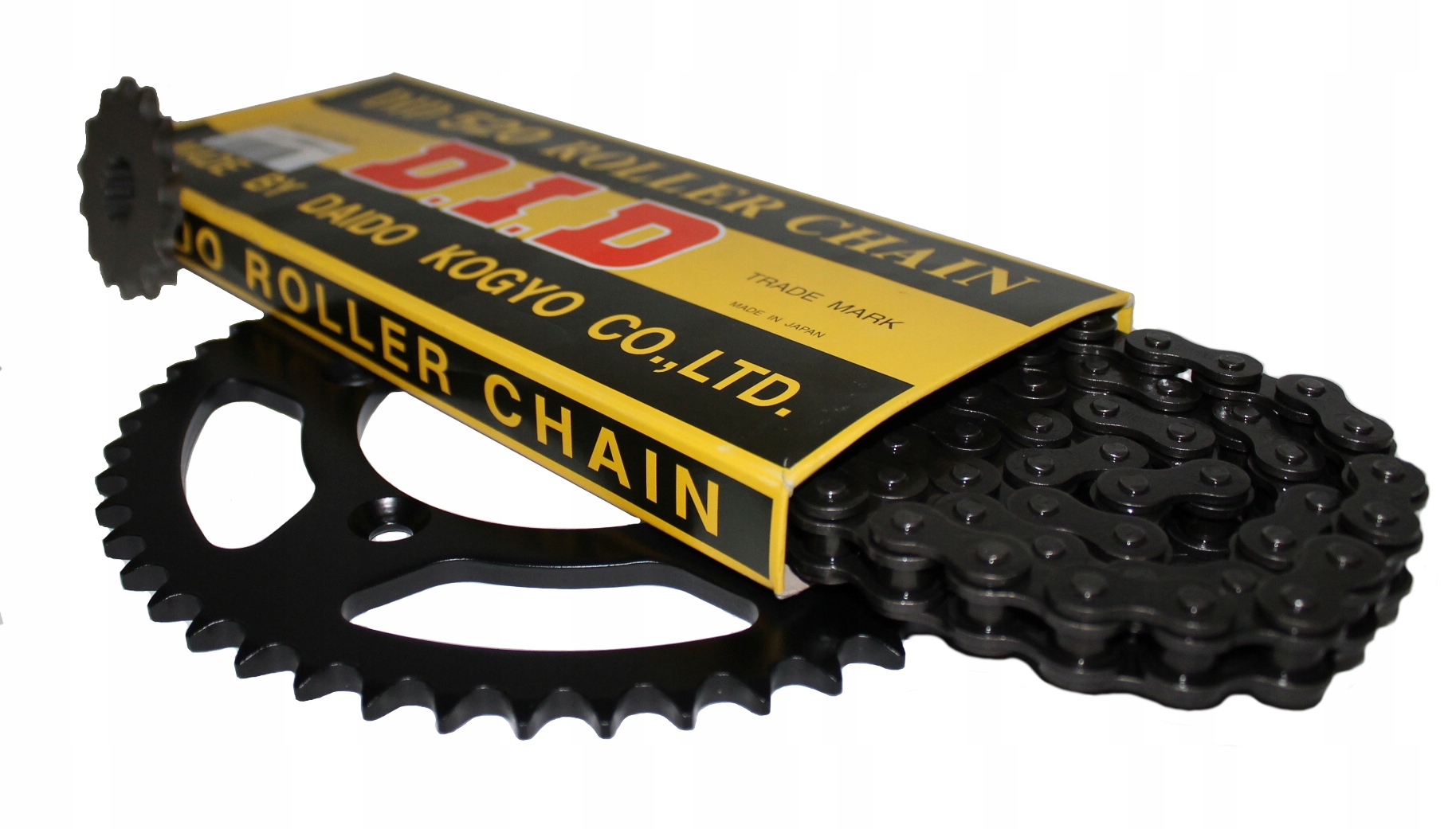 Sada pohonů Suzuki Rm 125 92-96r Japonský DiD řetěz ozubená kola