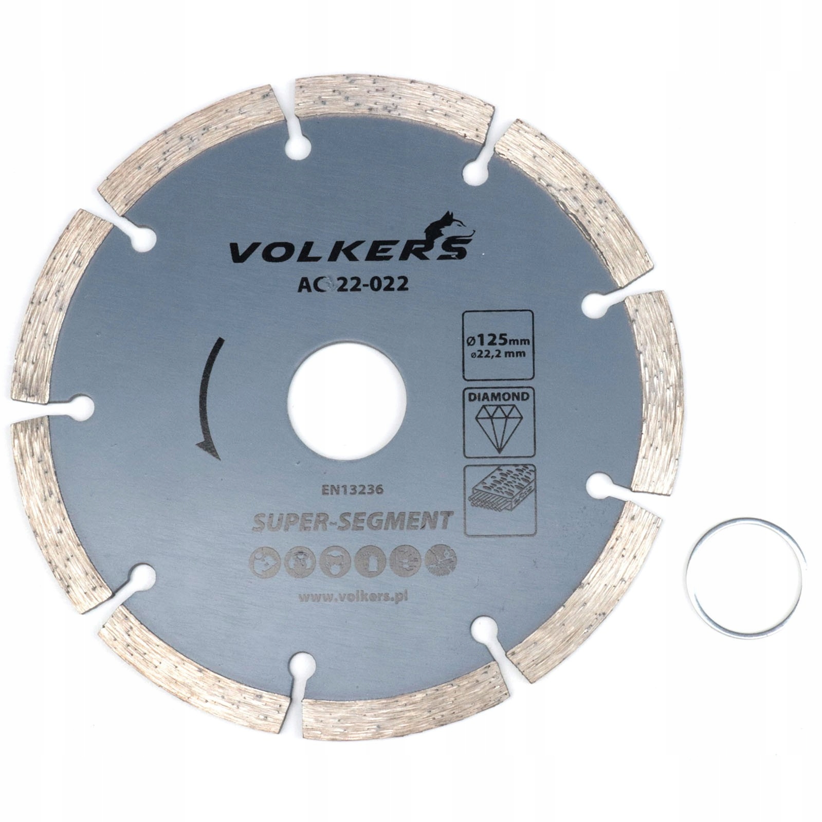 

Tarcza diamentowa Super-Segment 125 x 22,2 mm