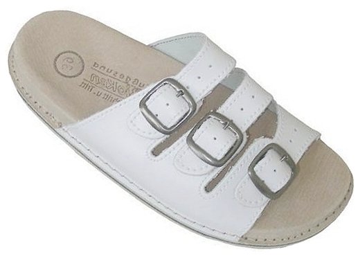 Bioken Fusbet originální kožené nazouváky, velikost 42