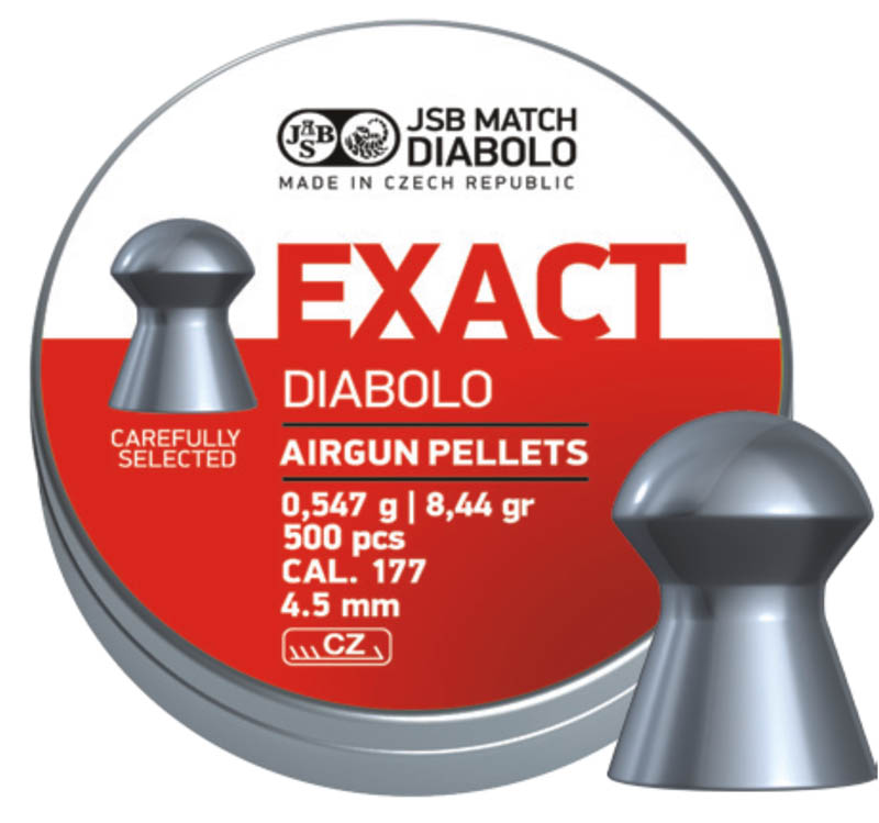 Śrut Diabolo Jsb Exact 4,5 mm 500szt Precyzyjny