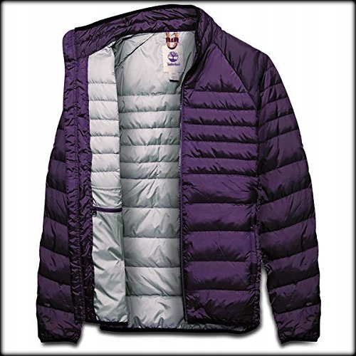 TIMBERLAND BEAR HEAD PADDED DOWN PURPLE BOMBER r S Kaptur bez kaptura