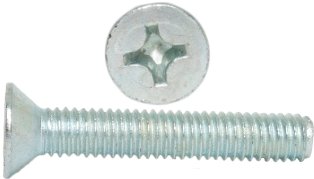 

M2,5x5 Wkręty z łbem stożkowym ocynk Din 965 20sz