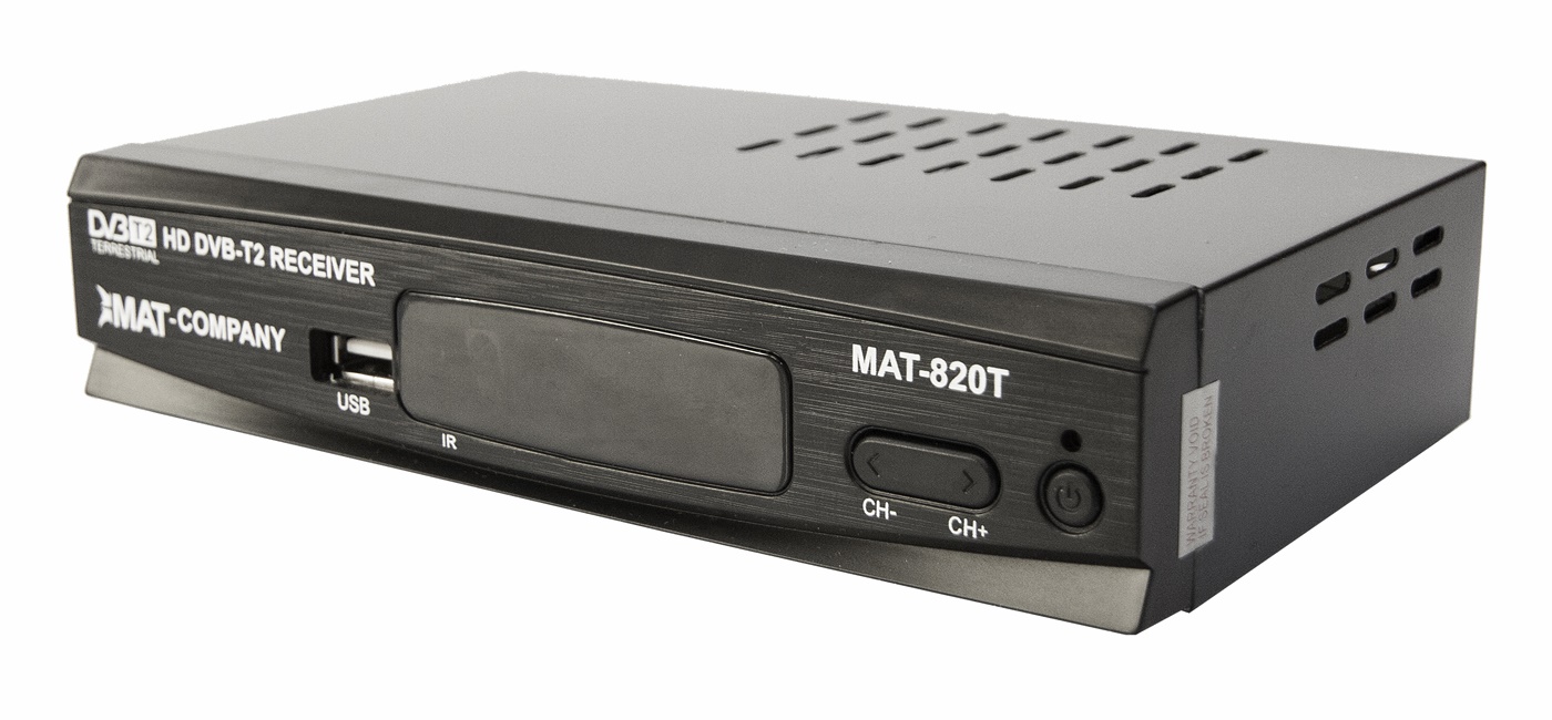 TUNER DEKODER STB HD DVB-T MPEG-4 E-AC3 AAC+ Model MAT820