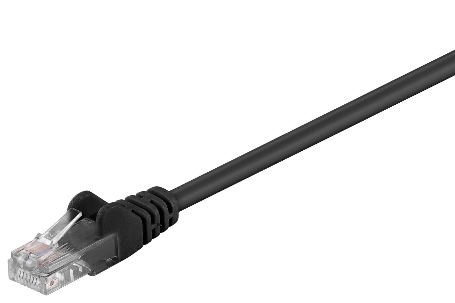 

Kabel przewód patchcord Utp kat 5e czarny 0.25m