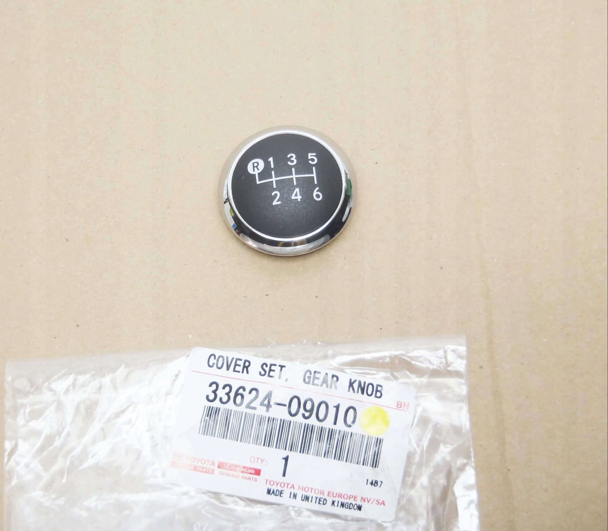 AVENSIS T27 08-15 NAKŁADKA GAŁKI ZMIANY BIEGÓW Numer katalogowy części A33624-09010