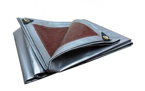 

Plandeka 2x3 Srebrno-brązowa Gruba 3x2m (210g/m2)