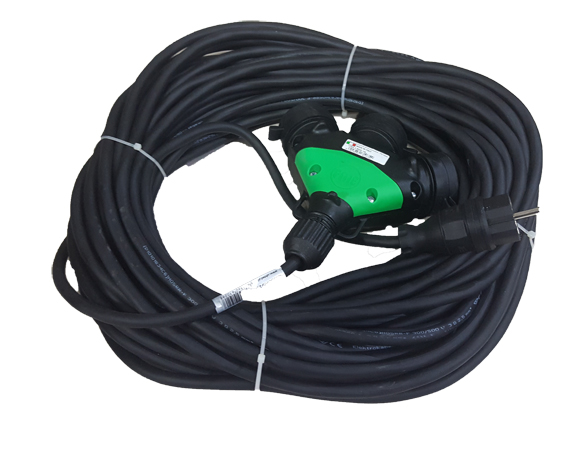 

Przedłużacz Gumowy Budowlany 30M Ow 3x2,5 16A Rw