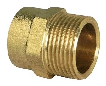 

Złączka miedziana fi 15x1/2" Gz