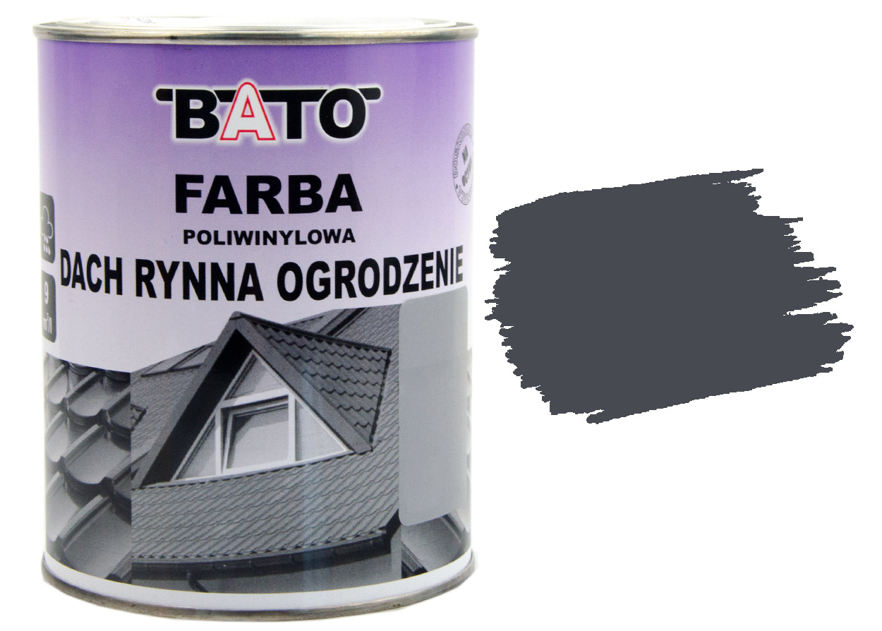 Farba Na Dach Ocynk Aluminium Stal Grafitowa 10l X • Cena Opinie • Pokrycia Dachowe 2782