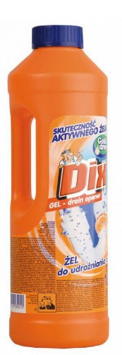 

DIX Żel do udrażniania rur. DIX hydraulik! 1L