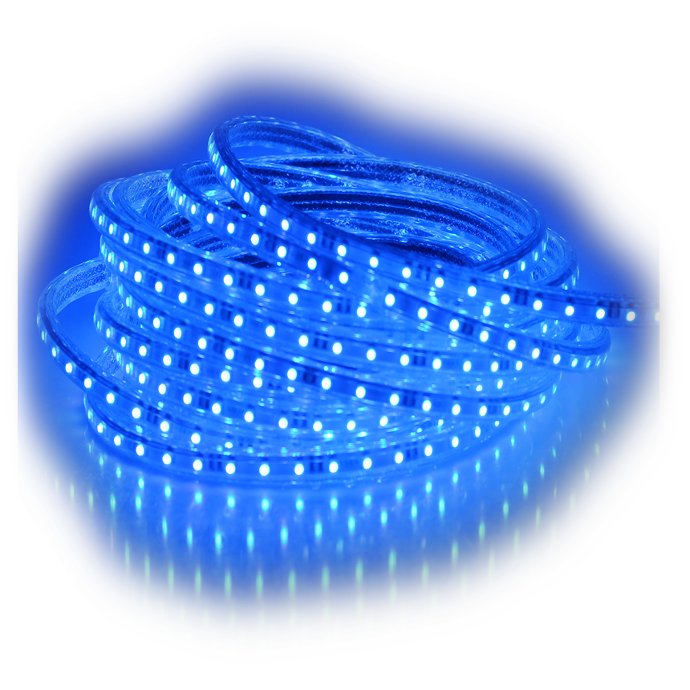 

Taśma Led 3528 220V 230V 60 Led/mb Barwa Niebieska