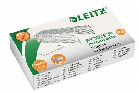 

Zszywki Leitz 24/6 1000szt Power Performance P3