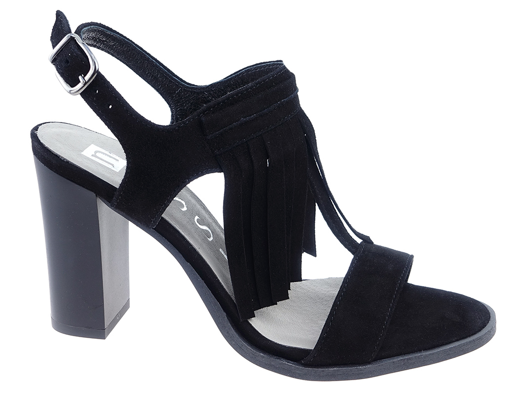 

Nessi buty sandały 79906 czarne skóra 38