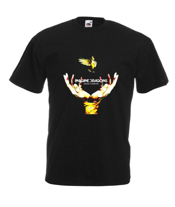 KOSZULKA MĘSKA IMAGINE DRAGONS WZORY Rozmiar L