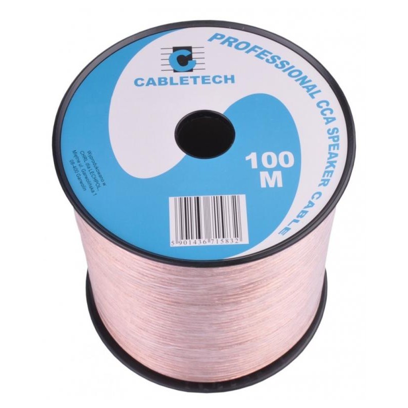 

Kabel przewód głośnikowy Cca 2x0.75mm KAB0356 / 1m